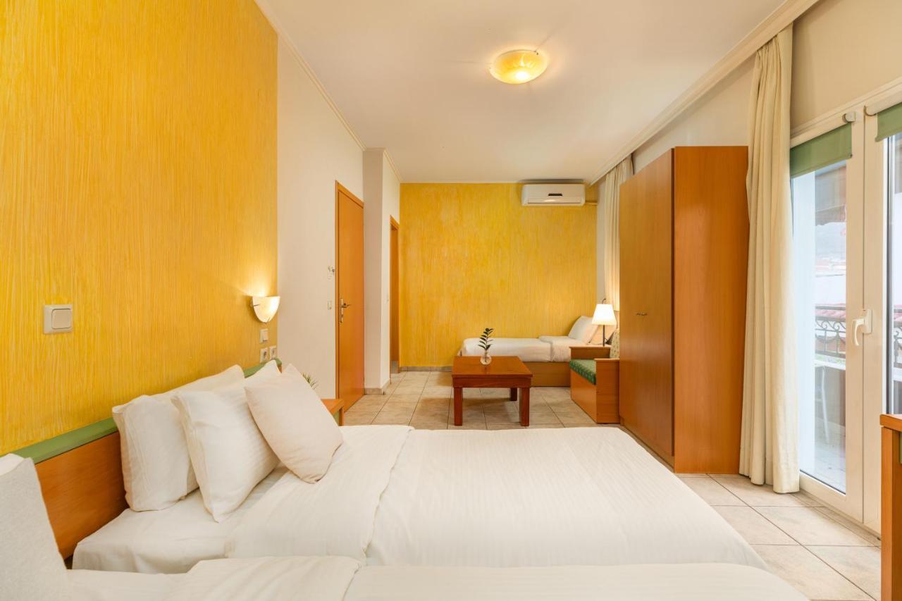 Dias Hotel Platamon Bagian luar foto
