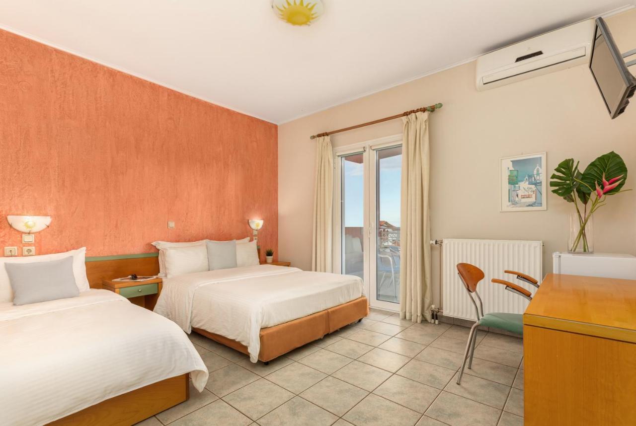 Dias Hotel Platamon Bagian luar foto